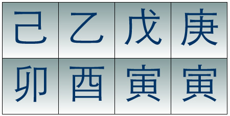 2010立春八字